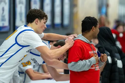Boys Basketball action shot — Homestead vs. Luers, Fort Wayne Indiana