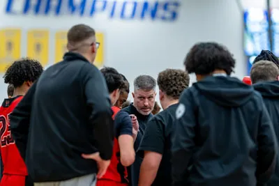 Boys Basketball action shot — Homestead vs. Luers, Fort Wayne Indiana