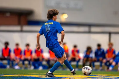 Boys Soccer action shot — Homestead vs. Carroll, Fort Wayne Indiana