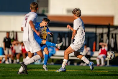 Boys Soccer action shot — Homestead vs. Concordia, Fort Wayne Indiana