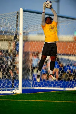 Boys Soccer action shot — Homestead vs. Warsaw, Fort Wayne Indiana