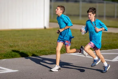 Triathlon action shot — Youth Sports, Fort Wayne Indiana