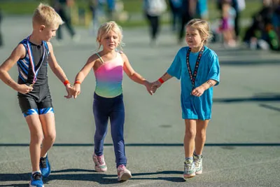 Triathlon action shot — Youth Sports, Fort Wayne Indiana