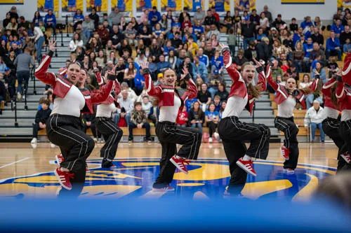 Dance Team action shot — Homestead, Fort Wayne Indiana