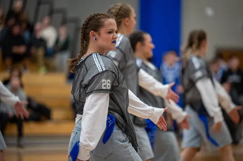 Dance Team action shot — Homestead, Fort Wayne Indiana