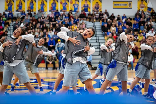 Dance Team action shot — Homestead, Fort Wayne Indiana