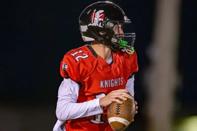 Football action shot — Luers vs. Wayne, Fort Wayne Indiana