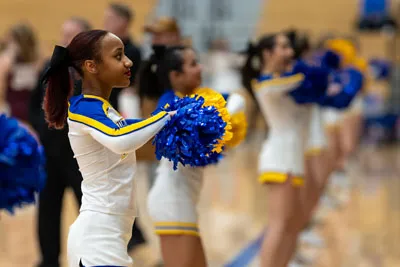 Girls Basketball action shot — Homestead vs. Columbia City, Fort Wayne Indiana