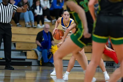 Girls Basketball action shot — Homestead vs. Northridge, Fort Wayne Indiana