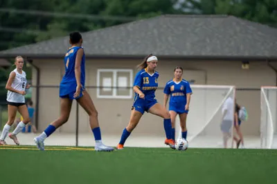 Girls Soccer action shot — Homestead vs. Penn, Fort Wayne Indiana