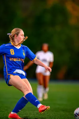 Girls Soccer action shot — Homestead vs. Snider, Fort Wayne Indiana