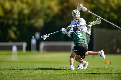 Boys Lacrosse action shot — Homestead, Fort Wayne Indiana