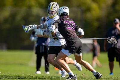 Boys Lacrosse action shot — Homestead, Fort Wayne Indiana