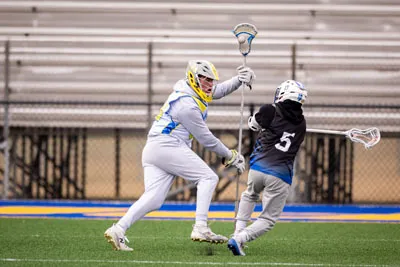 Boys Lacrosse action shot — Homestead vs. Marian, Fort Wayne Indiana