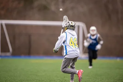 Boys Lacrosse action shot — Homestead vs. Marian, Fort Wayne Indiana