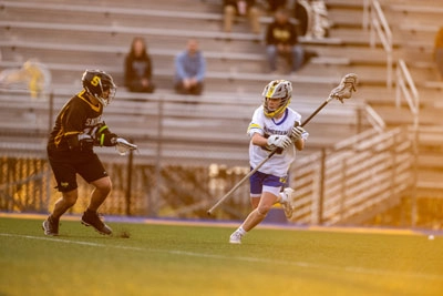 Boys Lacrosse action shot — Homestead vs. Snider, Fort Wayne Indiana
