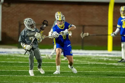 Boys Lacrosse action shot — Homestead vs. South Bend Adams, Fort Wayne Indiana