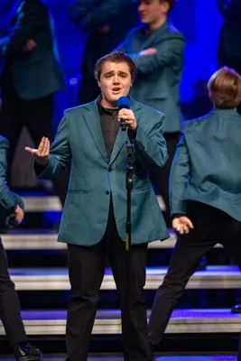 Show Choir action shot — Homestead, Fort Wayne Indiana
