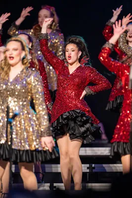 Show Choir action shot — Homestead, Fort Wayne Indiana