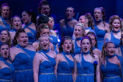 Show Choir action shot — Homestead, Fort Wayne Indiana
