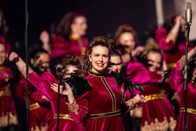 Show Choir action shot — Homestead, Fort Wayne Indiana