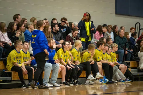 Unified Basketball action shot — Homestead vs. Carroll, Fort Wayne Indiana