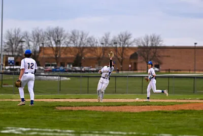 Baseball action shot — Homestead vs. Carroll, Fort Wayne Indiana