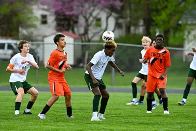 Boys Soccer action shot — Summit vs. Edgewood, Fort Wayne Indiana