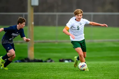Boys Soccer action shot — Summit vs. Norwell, Fort Wayne Indiana