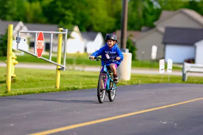 Triathlon action shot — Youth Sports, Fort Wayne Indiana