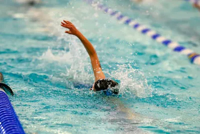 Triathlon action shot — Youth Sports, Fort Wayne Indiana