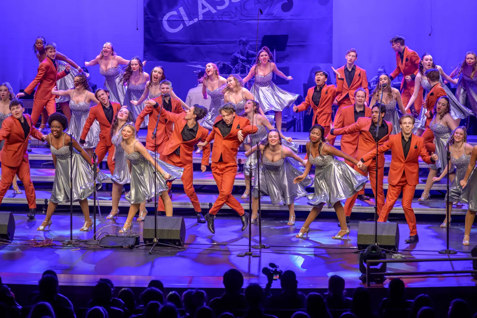 Show Choir action shot — Homestead, Fort Wayne Indiana