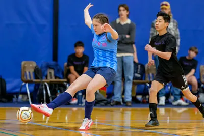 Futsal action shot — Alianza, Fort Wayne Indiana