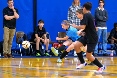 Futsal action shot — Alianza, Fort Wayne Indiana