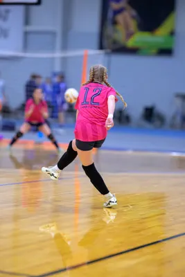 Futsal action shot — Alianza, Fort Wayne Indiana