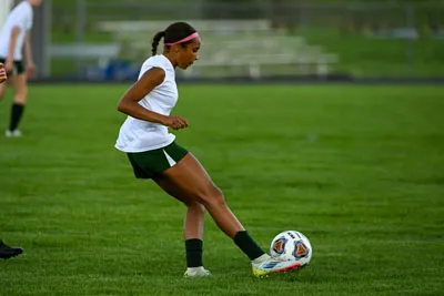 Girls Soccer action shot — Summit vs. Edgewood, Fort Wayne Indiana