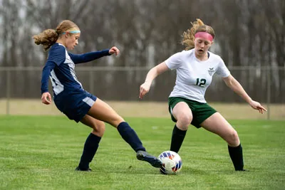 Girls Soccer action shot — Summit vs. Norwell, Fort Wayne Indiana
