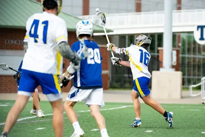 Boys Lacrosse action shot — Homestead vs. Marian, Fort Wayne Indiana