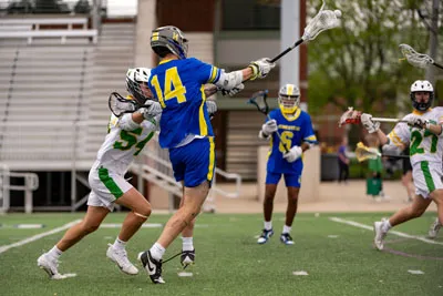 Boys Lacrosse action shot — Homestead vs. Northridge, Fort Wayne Indiana