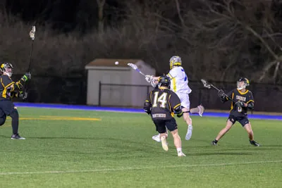 Boys Lacrosse action shot — Homestead vs. Snider, Fort Wayne Indiana