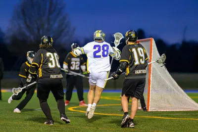 Boys Lacrosse action shot — Homestead vs. Snider, Fort Wayne Indiana