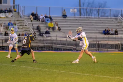 Boys Lacrosse action shot — Homestead vs. Snider, Fort Wayne Indiana