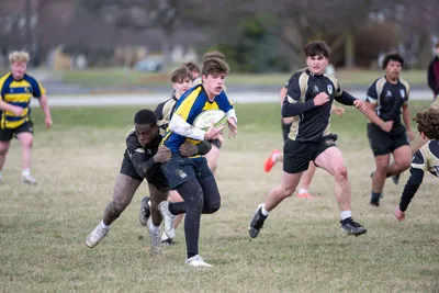Rugby action shot — Homestead vs. Noblesville, Fort Wayne Indiana