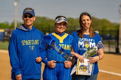Softball action shot — Homestead vs. Snider, Fort Wayne Indiana