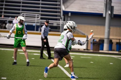 Youth Lacrosse action shot — Storm vs. Northridge, Fort Wayne Indiana