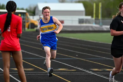 Unified Track action shot — Homestead vs. Warsaw, Fort Wayne Indiana